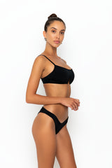 AMEKA TOP - BLACK MATTE