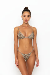 ALANI TOP - LEOPARD RIB