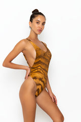 AFIA SWIMSUIT - TIGER RIB