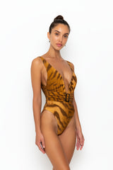 ADISA SWIMSUIT - TIGER RIB