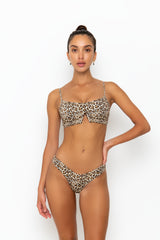 AMEKA TOP - LEOPARD RIB