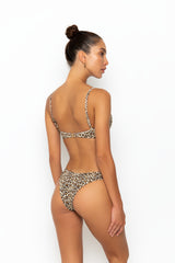 AMEKA TOP - LEOPARD RIB